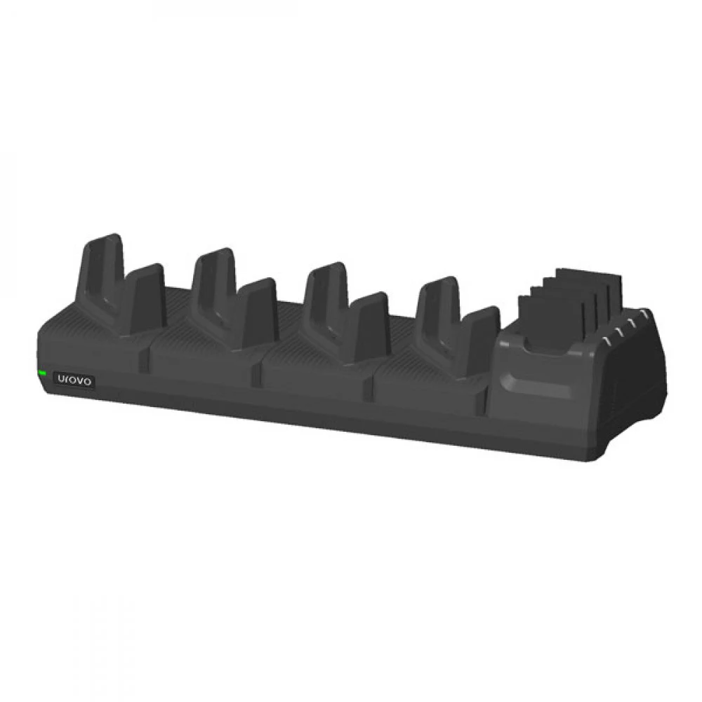 Urovo DT66 4-slot device+ 4-slot battery cradle