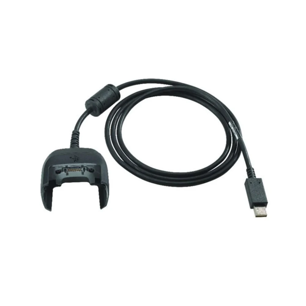 Кабель Zebra ASSY: MC33/34 USB cable provides both USB communications and charging support with a USB-A connector, the cable length is 60 inches.