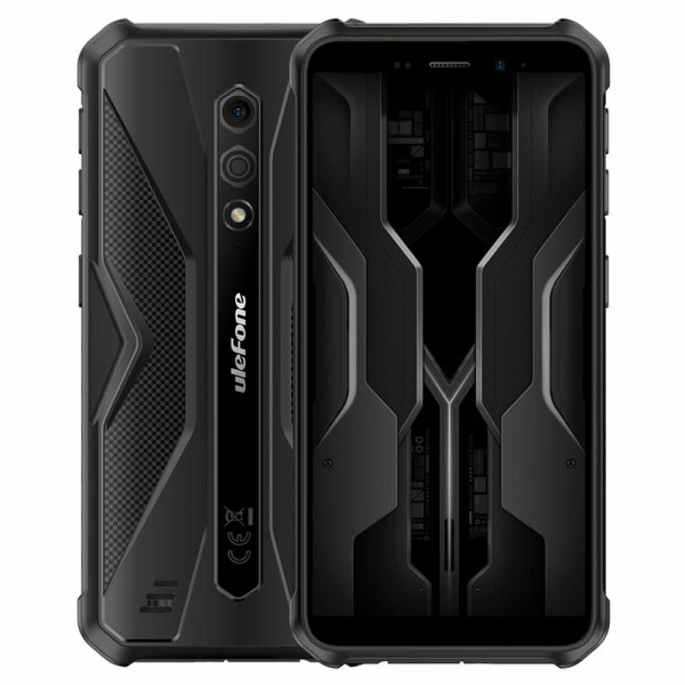 Смартфон Ulefone Armor X12 Pro 4+64GB Black/5.45” HD+/IPS/MTK G36/And13/13MP/8MP/IP69K/4860mAh