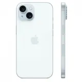 Смартфон Apple A3092 iPhone 15 128Gb голубой моноблок 3G 4G 2Sim 6.1" 1179x2556 iOS 17 48Mpix 802.11 a/b/g/n/ac/ax NFC GPS Protect