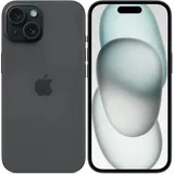 Смартфон Apple iPhone 15 128GB, Black (MTP03HX/A)