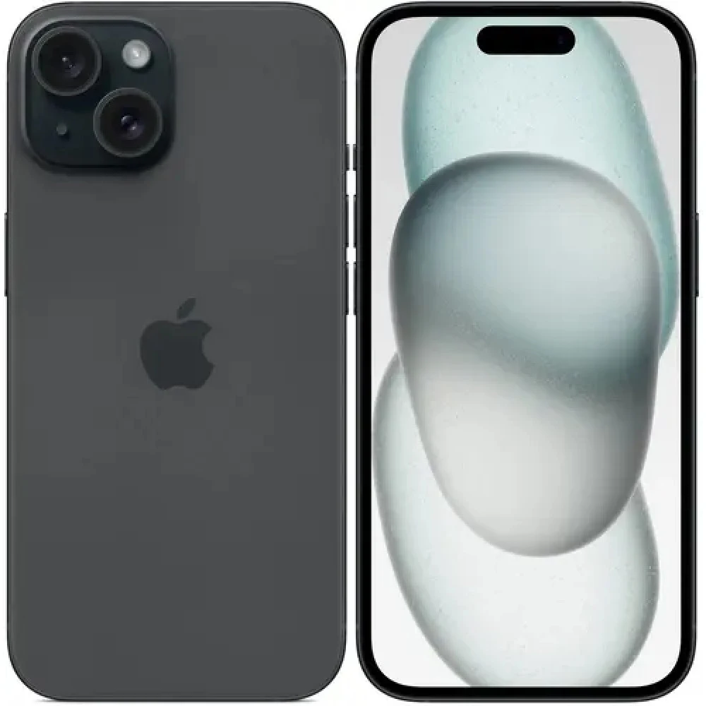 Смартфон Apple iPhone 15 128GB Black A3090 (MTP03HX/A)