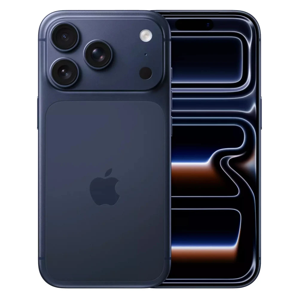 Смартфон Apple iPhone 17 Pro, A19 Pro 12/256GB, 6.3"OLED, 2622x1206, BT6.0, NFC, SIM+eSIM, Deep Blue