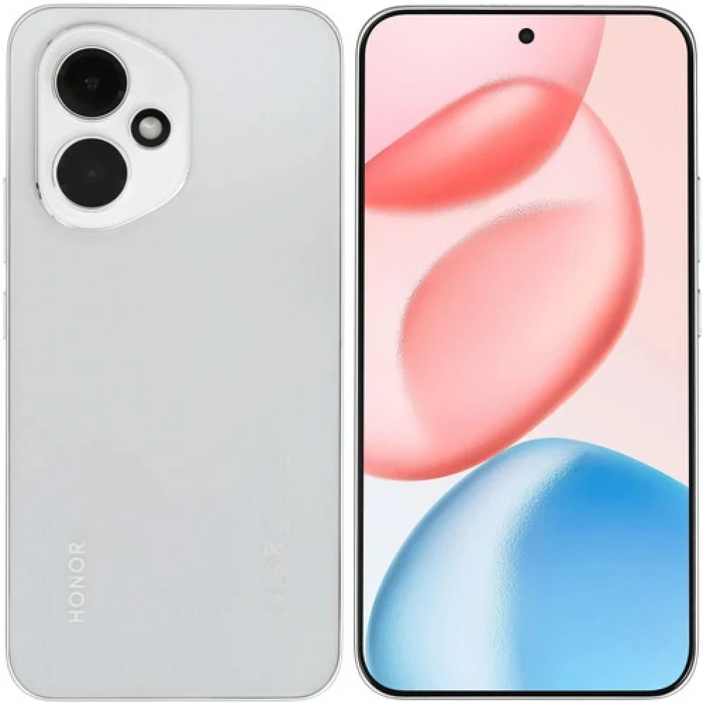 Смартфон, HONOR, 400 DNY-NX9, 8GB 256GB, 6.7", Android 14, Snapdragon 7 Gen 3, Камера 50 Мп+50 Мп+12 Мп/50 Мп, 2664x1200, Bluetooth 5.3, 5200 мАч, (Meteor Silver) Серебристый