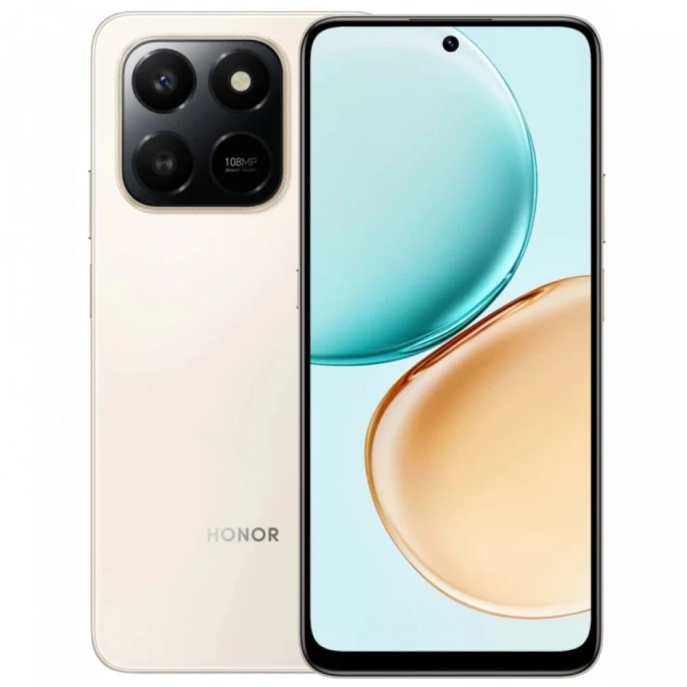 Мобильный телефон HONOR X7d 6/128GB 5109BXJS GOLD HONOR