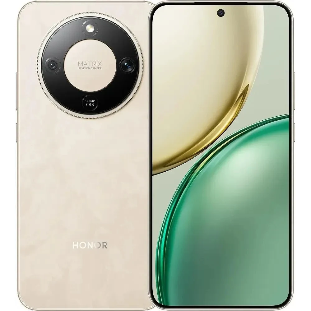 Смартфон, HONOR, X9d MTN-NX1, 12GB 256GB, 6.79", Android 15, Snapdragon 6 Gen 4, Камера 108 Мп+5 Мп/16 Мп, 2640x1200, Bluetooth 5.1, 8300 мАч, (Sunrise Gold) Бежевый