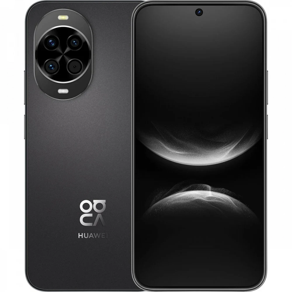 Абонентский терминал, Huawei, Nova 14 TLR-LX9, 12GB 256GB, 6.7", Kirin 8000, EMUI 14.2, Камера 50 Мп+12 Мп/50 Мп, FHD+ 2412 1084, 5500 мАч, (Black) Чёрный
