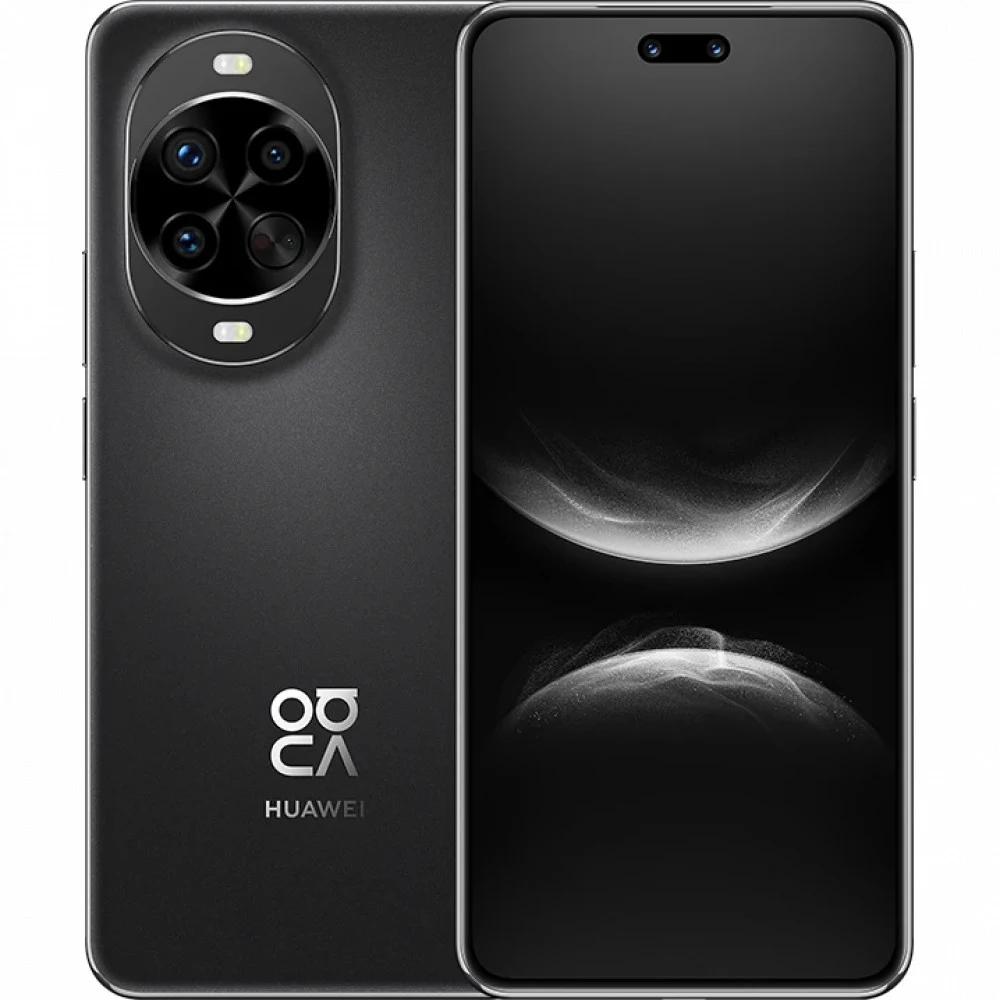 Абонентский терминал, Huawei, Nova 14 Pro MIA-LX9, 12GB 512GB, 6.78", Kirin 8020, EMUI 15.0, Камера 50 Мп+12 Мп/50 Мп, FHD+ 2776 1224, 5500 мАч, (Black) Чёрный