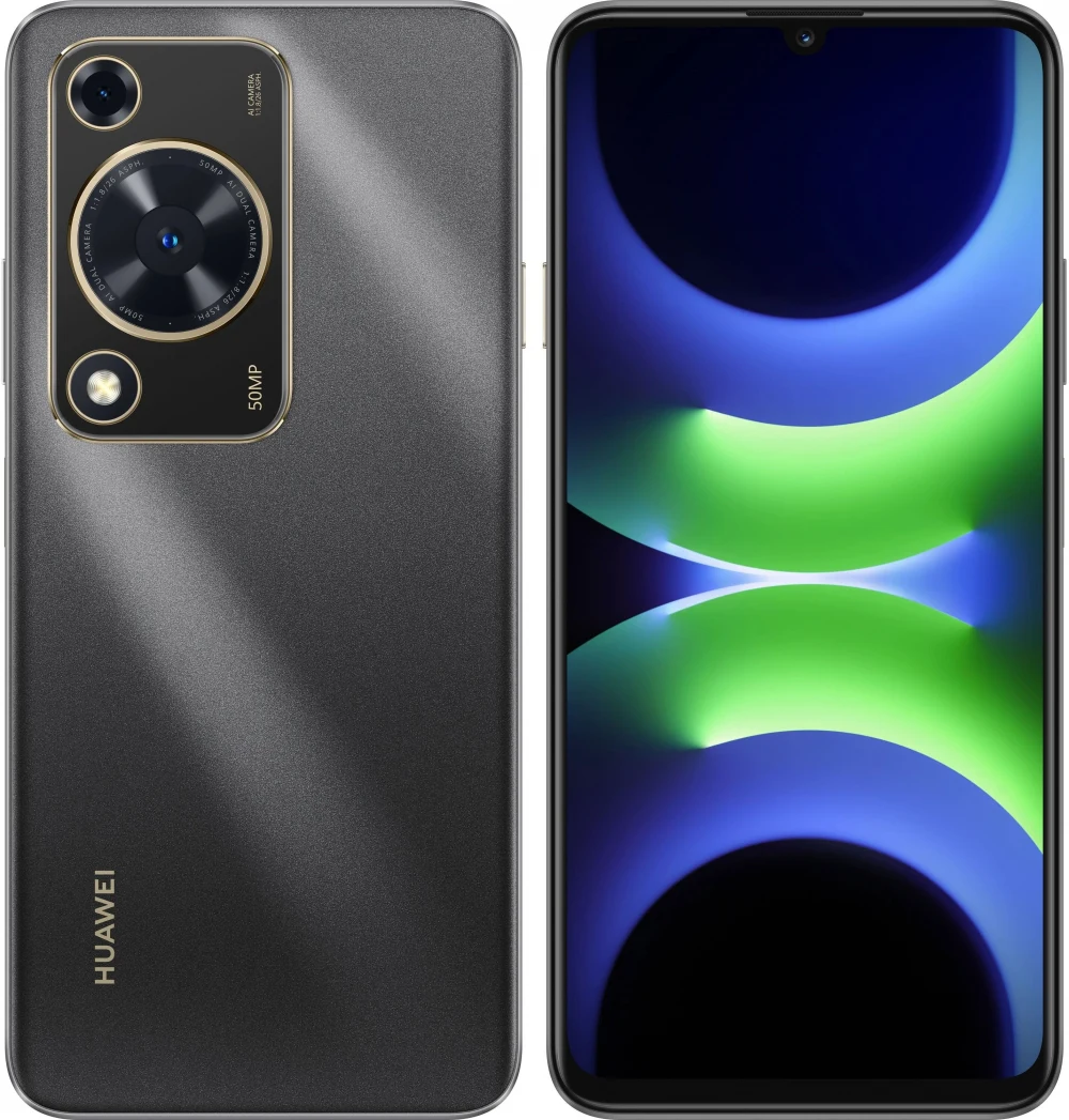 Абонентский терминал, Huawei, Y63 GFY-LX1, 4GB 128GB, 6.75", Qualcomm Snapdragon 680, Камера 50 МП/2 МП, 1600x720, 6000 мАч, (Black) Черный