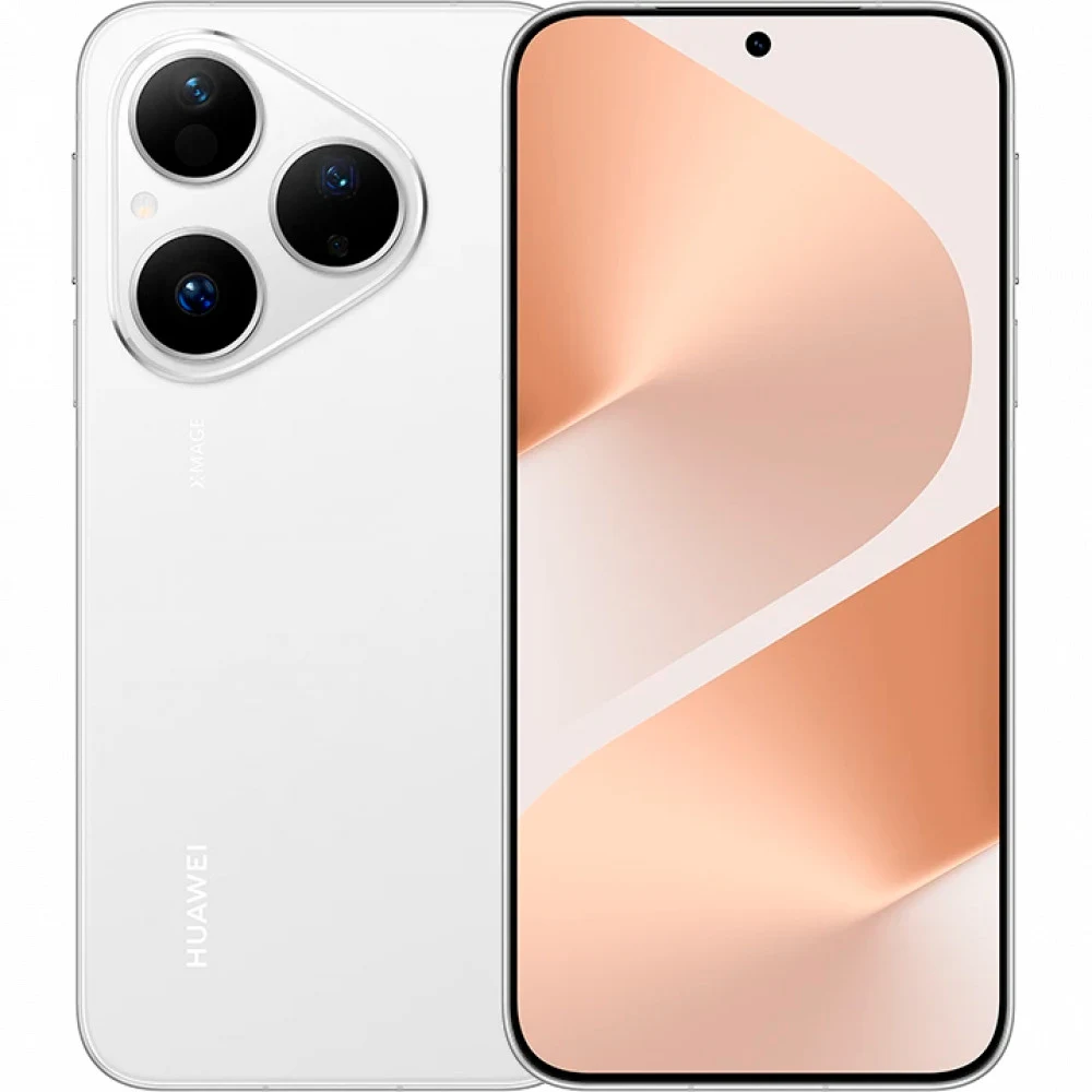 Абонентский терминал, Huawei, Pura 80 HED-LX9, 12GB 256GB, 6.6", EMUI 15, Kirin 9010, Камера 50 Мп + 13 Мп + 12 Мп/13 Мп, 2760x1256, Bluetooth 5.2, 5170 мАч, (White) Белый