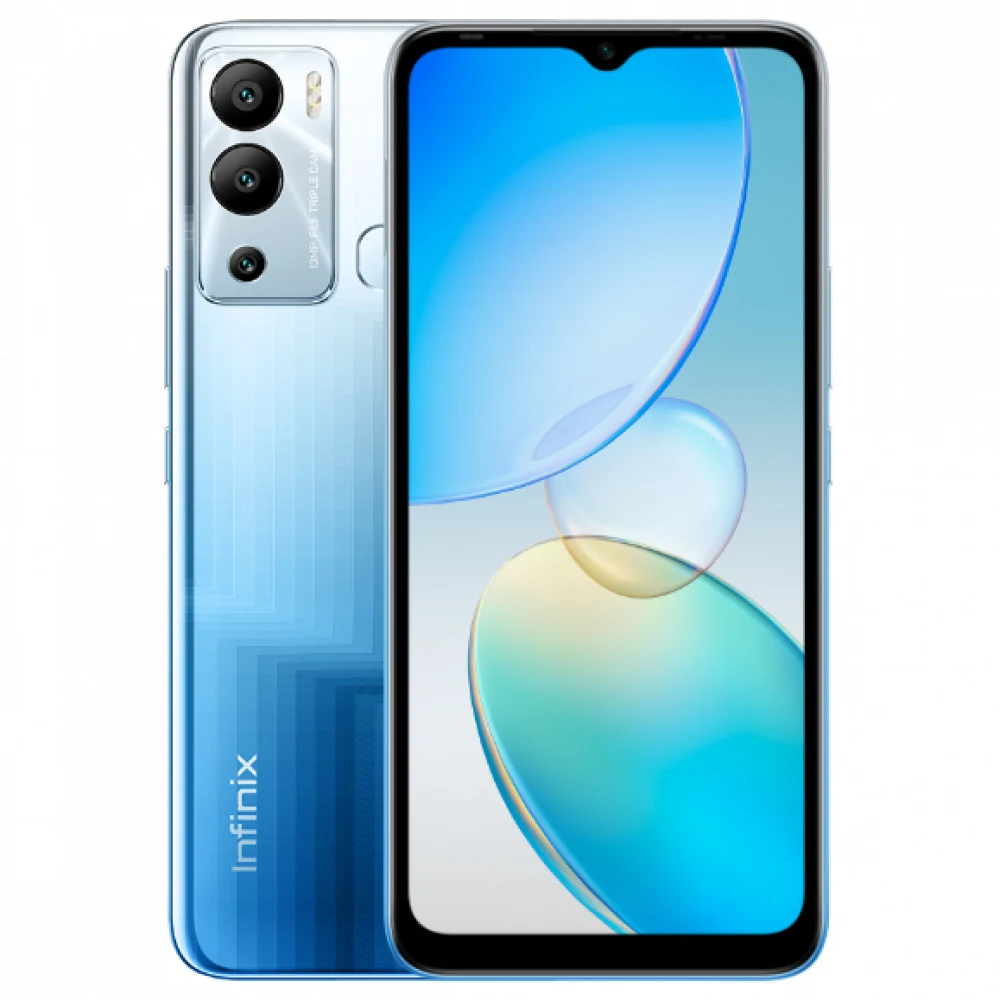 Смартфон Infinix HOT 12i, A11/2.0GHz/4GbRAM/64GbROM/6.6",1612x720/Wi-Fi/BT/GPS/2xSIM, Horizon Blue