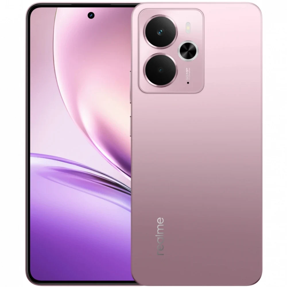 Смартфон Realme RMX5070 14 5G 256Gb 8Gb розовый моноблок 3G 4G 2Sim 6.67" 1080x2400 Android 15 50Mpix 802.11 a/b/g/n/ac/ax NFC GPS GSM900/1800 GSM1900 Protect