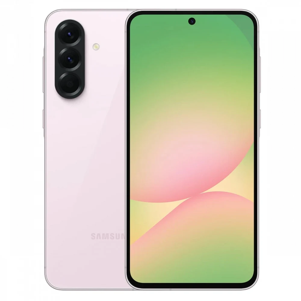 Смартфон Samsung SM-A566E Galaxy A56 5G 128Gb 8Gb розовый моноблок 3G 4G 2Sim 6.7" 1080x2340 Android 15 50Mpix 802.11 a/b/g/n/ac/ax NFC GPS GSM900/1800 GSM1900 TouchSc Protect