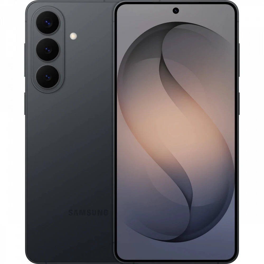 Смартфон Samsung SM-S947B Galaxy S26+ 256Gb 12Gb черный моноблок 3G 4G 2Sim 6.7" 1440x3120 Android 16 50Mpix 802.11 a/b/g/n/ac/ax/be NFC GPS GSM900/1800 GSM1900 Protect