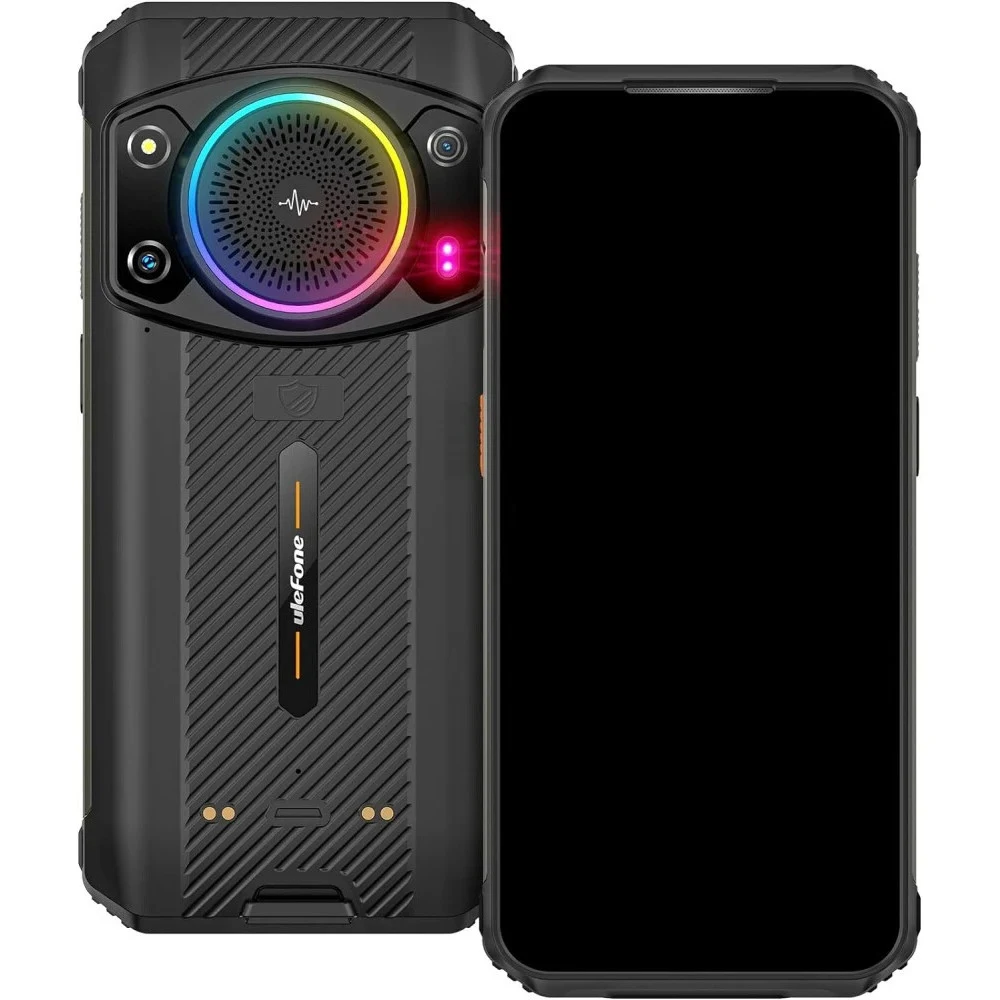Смартфон Ulefone Armor 21 G99(MT6789) (2.2) 8С RAM8Gb ROM256Gb 6,58" FHD+ IPS 1080x2408 120Hz 4G Android 13/15 черный 16Mpix 64Mpix+24Mpix Night Vision Camera NFC GPS 802.11 a/b/g/n/ac GSM TouchSc 3