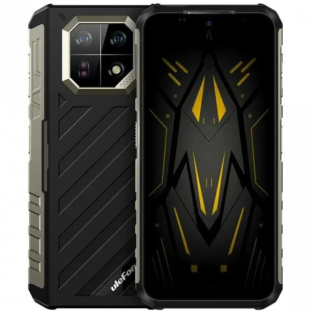 Смартфон Ulefone Armor 22 8+128GB Black/6.58” FHD+/IPS/120Hz/MTK G96/And13/64+64 Night Vision/8MP/IP69K/6600mAh