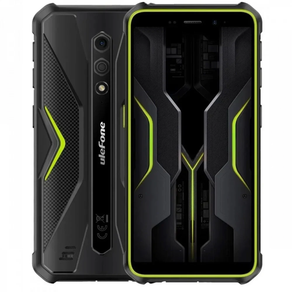 Смартфон Ulefone Armor X12 Pro 4+64GB Green/5.45” HD+/IPS/MTK G36/And13/13MP/8MP/IP69K/4860mAh