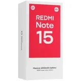 Смартфон Redmi Note 15 8+128Gb черный (MZB0M7WRU)