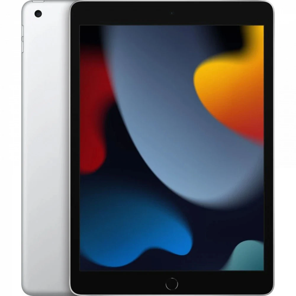 Планшет Apple iPad 2021 A2602 A13 Bionic 6С RAM3Gb ROM64Gb 10.2" IPS 2160x1620 iOS серебристый 8Mpix 12Mpix BT WiFi 10hr