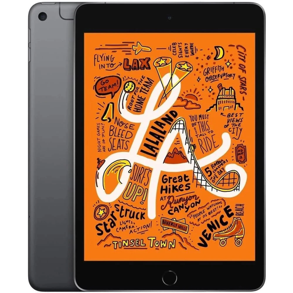 Планшет Apple iPad mini 7,9" Wi-Fi+Cellular 256Gb Space Gray A2124 MUXC2HN/A 190199071537
