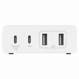 108W 4-Ports USB GaN Desktop Charger (Dual C and Dual A) and 2M Cord