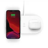BOOST↑CHARGE™ Wireless Charging Dual Pads 15W, (EU Power Supply