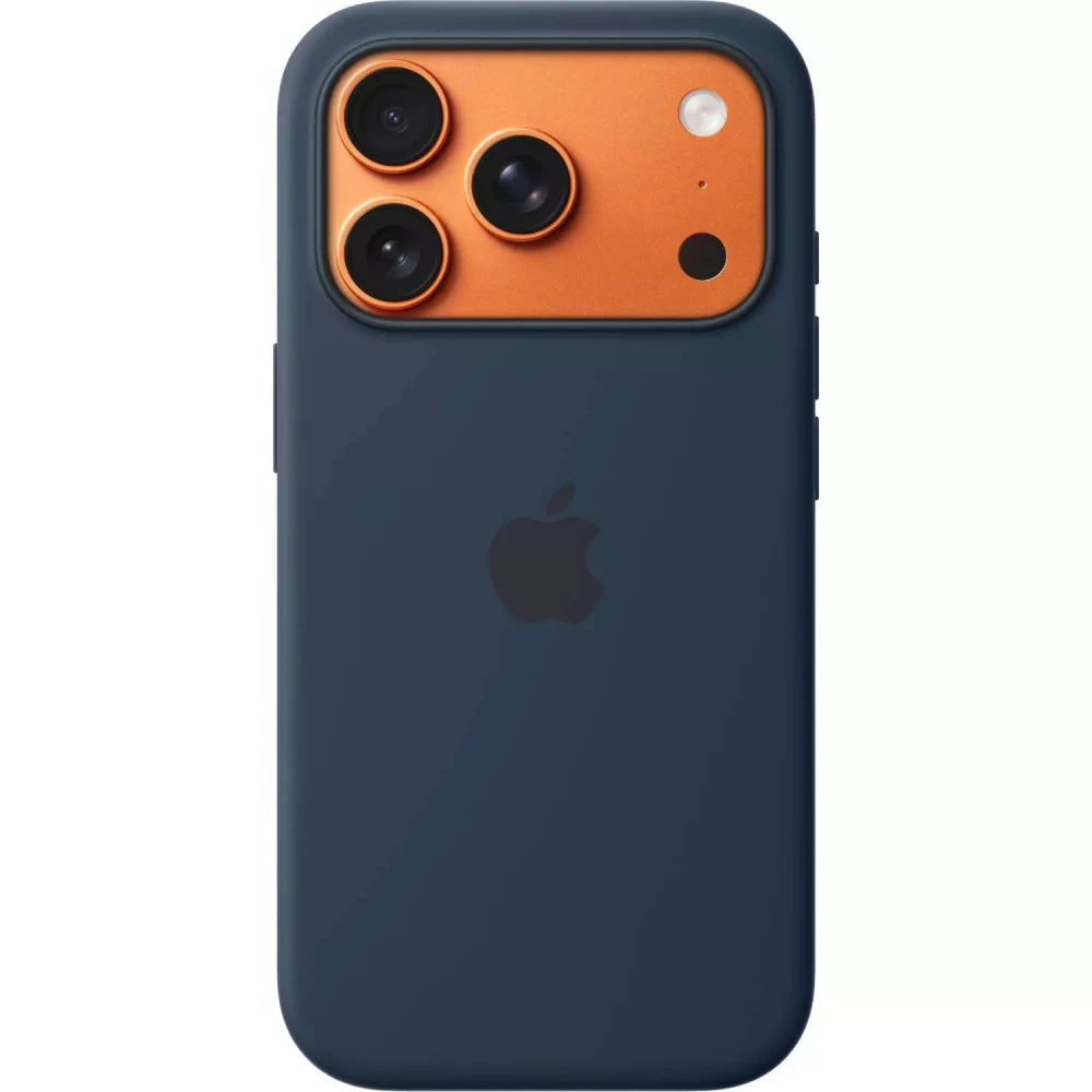 iPhone 17 Pro Silicone Case with MagSafe - Midnight,Model A3559