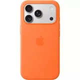 iPhone 17 Pro Silicone Case with MagSafe - Orange,Model A3559