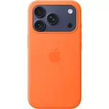 iPhone 17 Pro Silicone Case with MagSafe - Orange,Model A3559