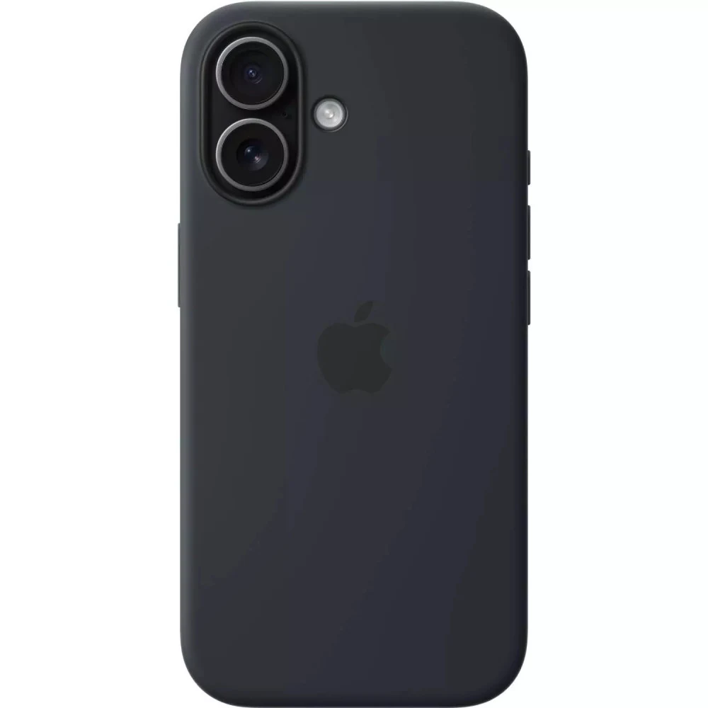iPhone 17 Silicone Case with MagSafe - Black,Model A3558