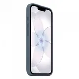 iPhone 17e Silicone Case with MagSafe - Anchor Blue,Model A3646