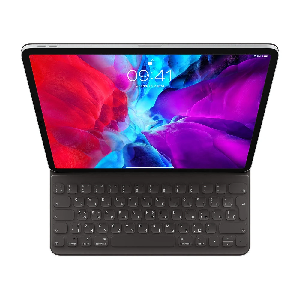 Smart Keyboard Folio for 12.9-inch iPad Pro (4th generation) - Russian, Model A2039