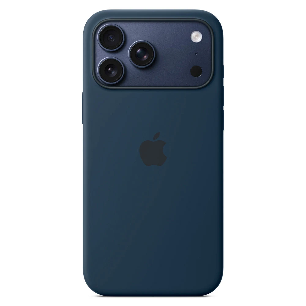 iPhone 17 Pro Max Silicone Case with MagSafe - Midnight,Model A3560