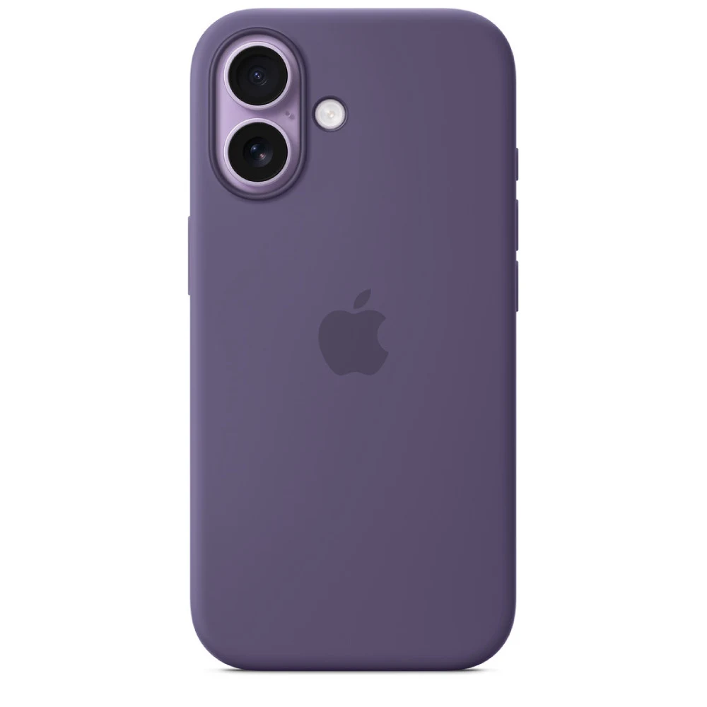 iPhone 17 Silicone Case with MagSafe - Purple Fog,Model A3558