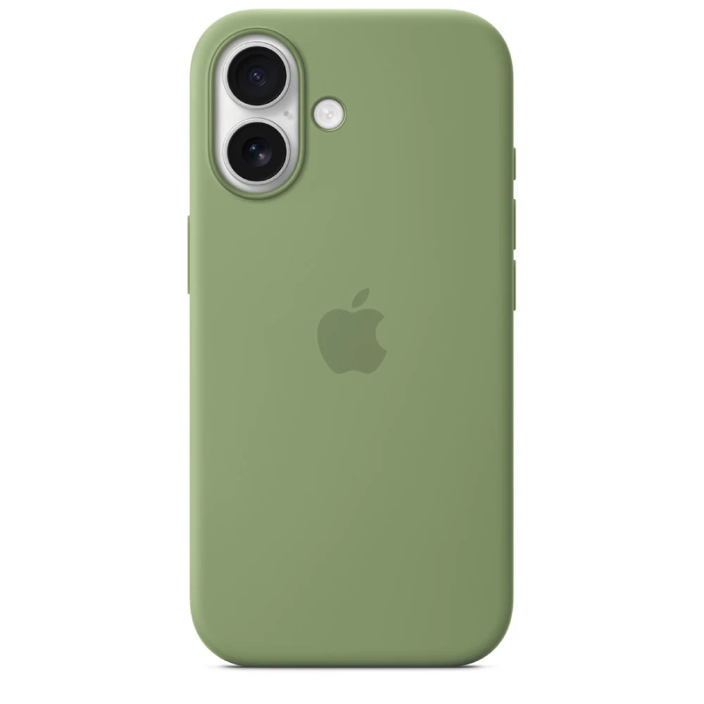 iPhone 17 Silicone Case with MagSafe - Light Moss,Model A3558