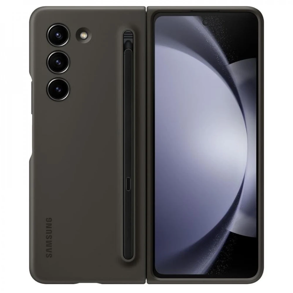 Чехол (клип-кейс) Samsung для Samsung Galaxy Z Fold5 Slim S Pen Case Q5 графит (EF-OF94PCBEGRU)