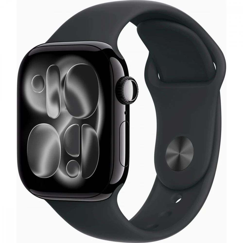 Умные часы Apple Watch Series 11 GPS 42mm Jet Black Al Case Black Sport Band M/L A3331 (MEQU4X/A)