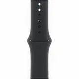 Смарт-часы Apple Watch Series 11 A3331 42мм OLED корп.черный Sport Band рем.черный разм.брасл.:M/L (MEQU4LW/A)