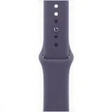 Смарт-часы Apple Watch Series 11 A3331 42мм OLED корп.серебристый Sport Band рем.фиолетовый разм.брасл.:M/L (MEU74AF/A)