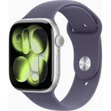 Умные часы Apple Watch Series 11 GPS 46mm Silver Al Case Purple Fog Sport Band M/L A3333 (MEVA4X/A)