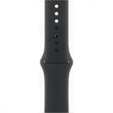 Смарт-часы Apple Watch Series 11 A3333 46мм OLED корп.серый космос Sport Band рем.черный разм.брасл.:S/M (MEV04X/A)