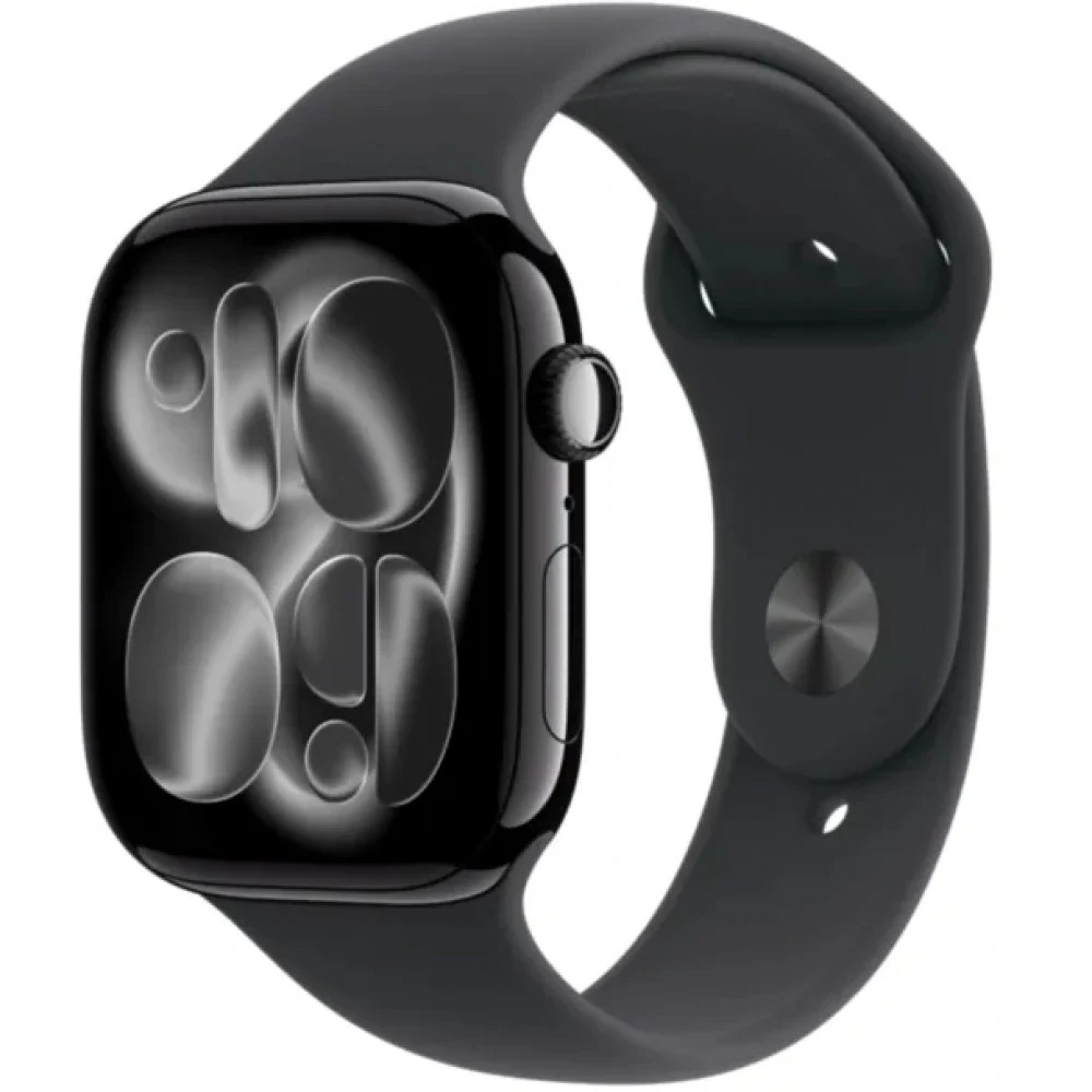 Умные часы Apple Watch Series 11 GPS 42mm Jet Black Al Case Black Sport Band S/M A3331 (MEQT4RK/A)
