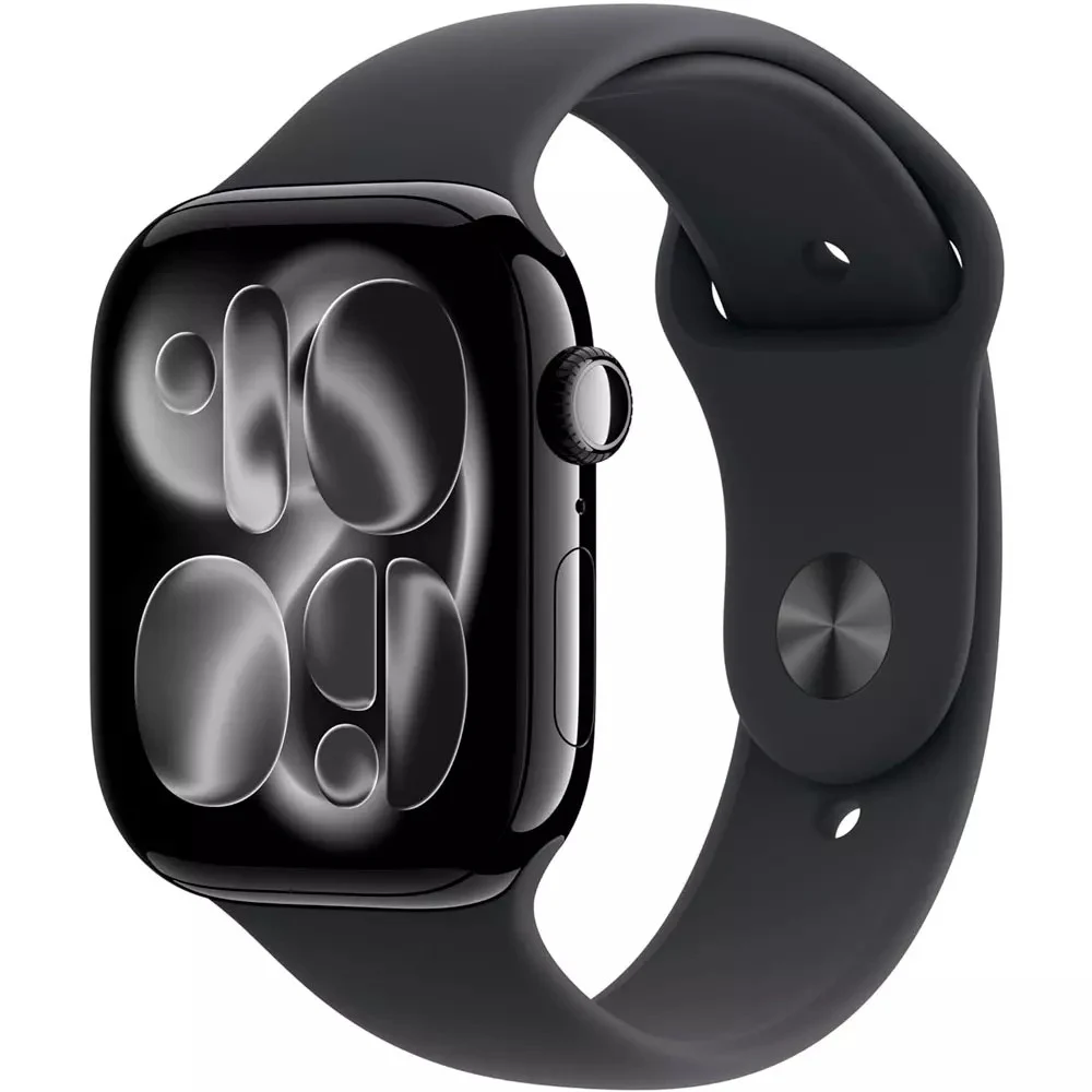 Умные часы Apple Watch Series 11 GPS 42mm Jet Black Al Case Black Sport Band M/L A3331 (MEQU4RK/A)