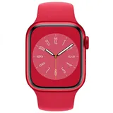 Смарт-часы Apple Watch Series 8, 45mm, 45mm, 32Gb ROM, Wi-Fi, BT, GPS, фторэластомер, Red