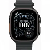 Смарт-часы Apple Watch Ultra 3 2025 A3281 49мм OLED корп.черный титан Ocean band рем.черный разм.брасл.:130-210мм (MF0J4ZP/A)