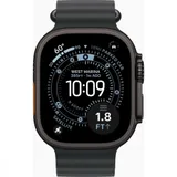 Смарт-часы Apple Watch Ultra 3 2025 A3281 49мм OLED корп.черный титан Ocean band рем.черный разм.брасл.:130-210мм (MF0J4LW/A)