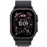 Apple Watch Ultra 3 GPS + Cellular 49mm Black Titanium Case with Black Alpine Loop - Small,Model A3281
