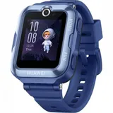 Смарт часы, Huawei, Kid Watch 4 Pro ASN-AL10, Дисплей 1.41" цветной AMOLED-экран, Разрешение 320 x 360, Водонепроницаемые (5 АТМ), Вес 57,5 гр, (Blue) Голубой