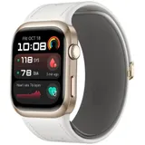 Смарт часы, Huawei, Watch D2 LCA-B10L, Дисплей 1.43" цветной AMOLED-экран, Разрешение 466 x 466, Водонепроницаемые (5 АТМ), Вес 48 гр, White Composite Leather Strap, (Gold) Золотой