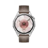 Смарт часы, Huawei, Watch GT 6 ATM-B19 46mm, Дисплей 1.47" цветной AMOLED-экран, Разрешение 466 x 466, Водонепроницаемые (5 АТМ), Atum-B19L, (Brown - Коричневый), (Grey Composite Leather Strap) Серы